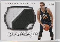 Gordon Hayward #/25