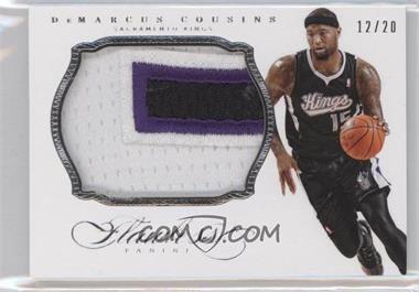 2013-14 Panini Flawless - Patches #68 - DeMarcus Cousins /20