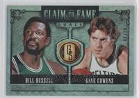 Bill Russell, Dave Cowens #/10