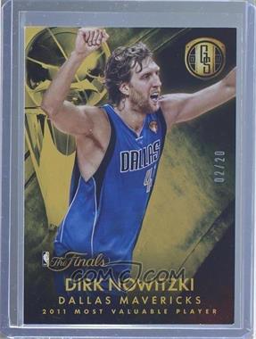 2013-14 Panini Gold Standard - Finals MVP's #2 - Dirk Nowitzki /20