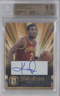 2013-14 Panini Gold Standard - Gold Scripts #21 - Kyrie Irving /35 [BGS 9.5 GEM MINT]