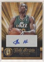 Alec Burks [EX to NM] #/49