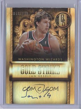 2013-14 Panini Gold Standard - Gold Strike Signatures #5 - Jan Vesely /299