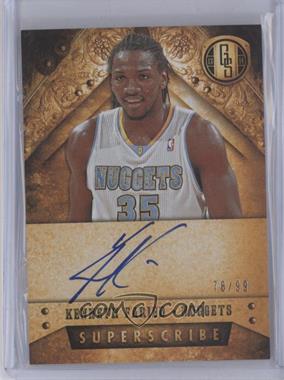2013-14 Panini Gold Standard - Superscribe #34 - Kenneth Faried /99