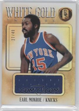 2013-14 Panini Gold Standard - White Gold Threads #63 - Earl Monroe /49