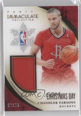 2013-14 Panini Immaculate Collection - Christmas Day #31 - Chandler Parsons /85