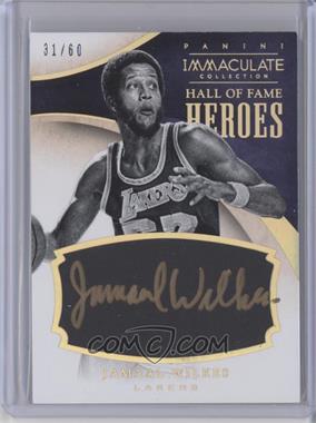 2013-14 Panini Immaculate Collection - Hall of Fame Heroes #27 - Jamaal Wilkes /60