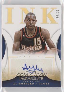 2013-14 Panini Immaculate Collection - INK - Gold #33 - Al Horford /10