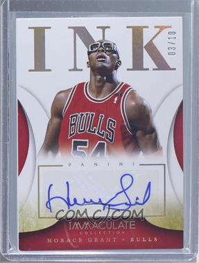 2013-14 Panini Immaculate Collection - INK - Gold #40 - Horace Grant /10