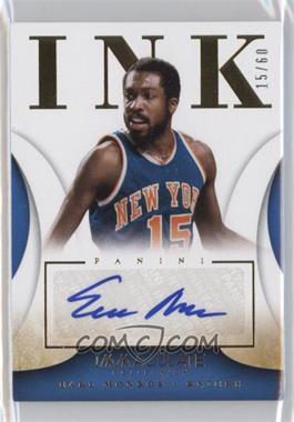 2013-14 Panini Immaculate Collection - INK #10 - Earl Monroe /60