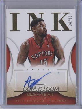 2013-14 Panini Immaculate Collection - INK #32 - Amir Johnson /99