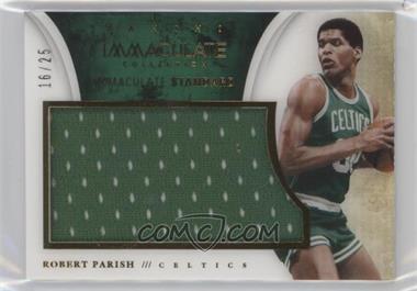 2013-14 Panini Immaculate Collection - Immaculate Standard Materials #41 - Robert Parish /25 [EX to NM]