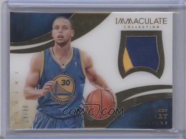 2013-14 Panini Immaculate Collection - Jersey Number Variation Patches #7 - Stephen Curry /30