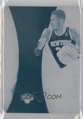 2013-14 Panini Immaculate Collection - Logoman Autographs - Printing Plate Cyan #24 - Iman Shumpert /1