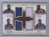 Andre Drummond, Brandon Jennings, Greg Monroe, Josh Smith #/25