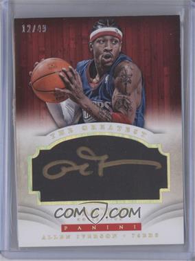 2013-14 Panini Immaculate Collection - The Greatest #11 - Allen Iverson /49