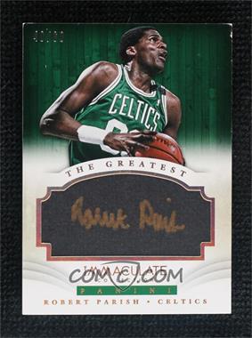 2013-14 Panini Immaculate Collection - The Greatest #14 - Robert Parish /60