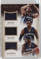 Marc Gasol, Mike Conley, Zach Randolph #/49