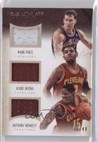 Mark Price, Kyrie Irving, Anthony Bennett #/49