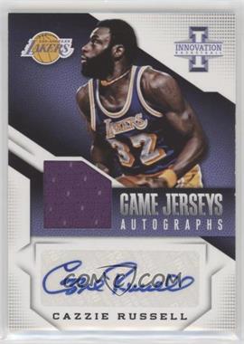 2013-14 Panini Innovation - Game Jerseys Autographs #2 - Cazzie Russell /99