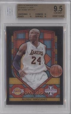 2013-14 Panini Innovation - Stained Glass - Gold #11 - Kobe Bryant [BGS 9.5 GEM MINT]