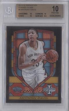 2013-14 Panini Innovation - Stained Glass - Gold #8 - Anthony Davis [BGS 10 PRISTINE]