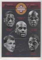 Antoine Walker, Dwyane Wade, Jason Williams, Shaquille O'Neal, Udonis Haslem