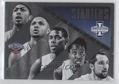 2013-14 Panini Innovation - Starters #30 - Al-Farouq Aminu, Anthony Davis, Eric Gordon, Jrue Holiday, Ryan Anderson