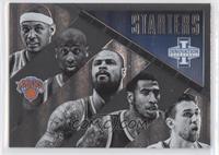 Andrea Bargnani, Carmelo Anthony, Iman Shumpert, Raymond Felton, Tyson Chandler