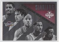 Anderson Varejao, Jarrett Jack, Kyrie Irving, Luol Deng, Tristan Thompson