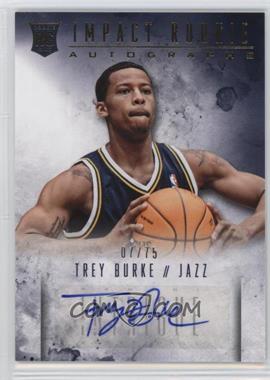 2013-14 Panini Intrigue - Impact Rookie Autographs #32 - Trey Burke /75