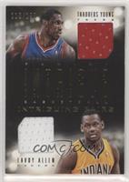 Lavoy Allen, Thaddeus Young #/199