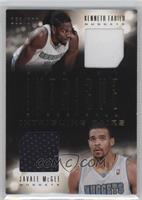 Kenneth Faried, JaVale McGee #/199