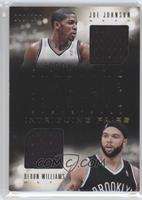 Joe Johnson, Deron Williams #/199