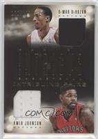 DeMar DeRozan, Amir Johnson #/199