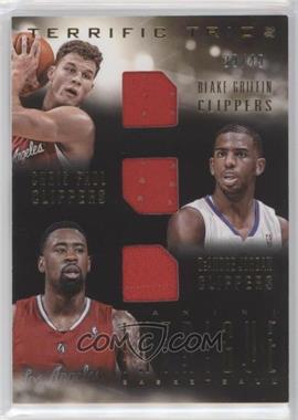 2013-14 Panini Intrigue - Terrific Trios #13 - Blake Griffin, Chris Paul, DeAndre Jordan /49