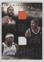 Tyson Chandler, Joe Johnson, Zach Randolph #/199