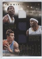 Kenneth Faried, Ty Lawson, Danilo Gallinari #/199