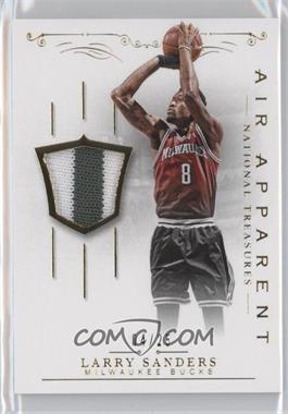 2013-14 Panini National Treasures - Air Apparent Materials - Prime #21 - Larry Sanders /25