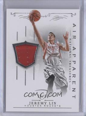 2013-14 Panini National Treasures - Air Apparent Materials #45 - Jeremy Lin /99