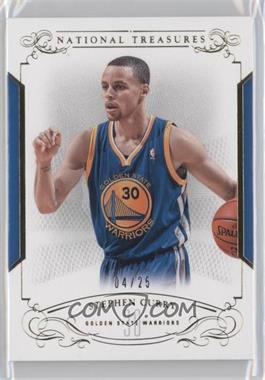 2013-14 Panini National Treasures - [Base] - Gold #29 - Stephen Curry /25