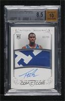 Rookie Patch Autographs - Tim Hardaway Jr. [BGS 8.5 NM‑MT+] #/99