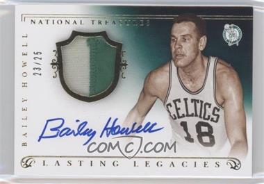 2013-14 Panini National Treasures - Lasting Legacies - Prime #LL-BH - Bailey Howell /25