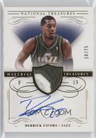 Derrick Favors #/25