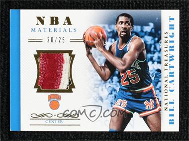 2013-14 Panini National Treasures - NBA Material - Prime #47 - Bill Cartwright /25