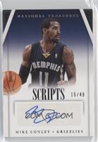 Mike Conley #/49