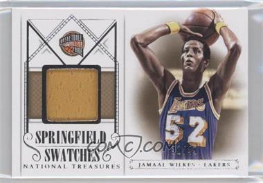 2013-14 Panini National Treasures - Springfield Swatches #14 - Jamaal Wilkes /49