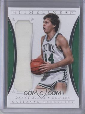 2013-14 Panini National Treasures - Timelines Materials #22 - Danny Ainge /49