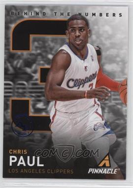 2013-14 Panini Pinnacle - Behind The Numbers - Blue Artist Proof #8 - Chris Paul