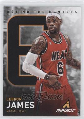 2013-14 Panini Pinnacle - Behind The Numbers #7 - LeBron James